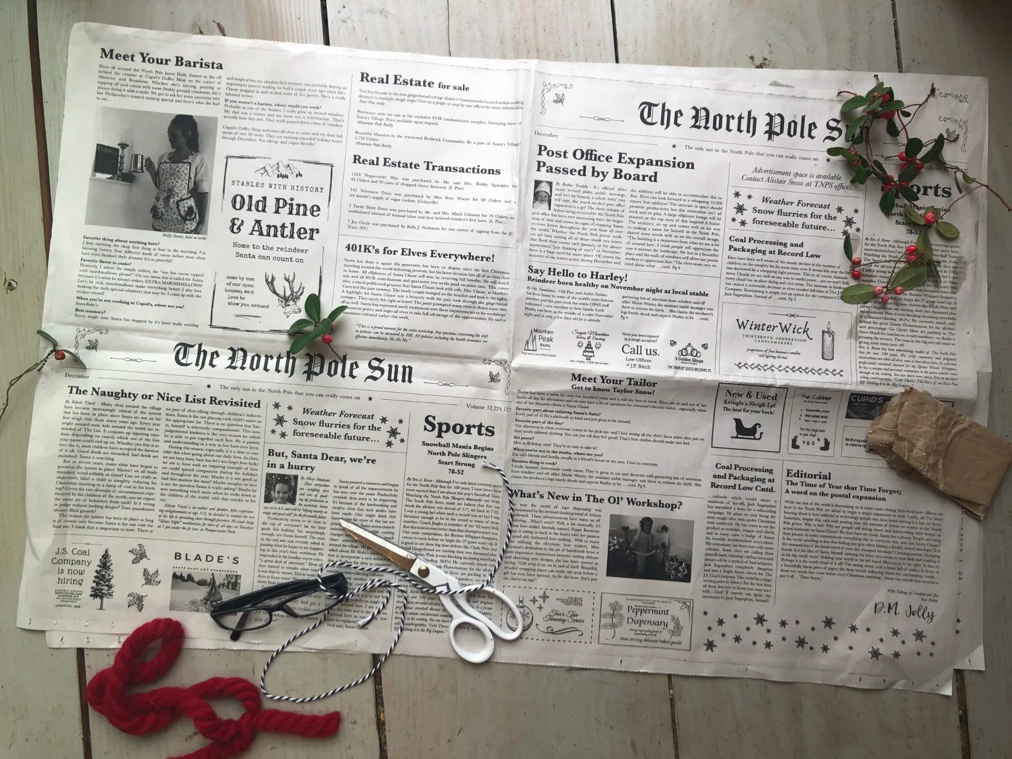 The Official Newspaper of The North Pole