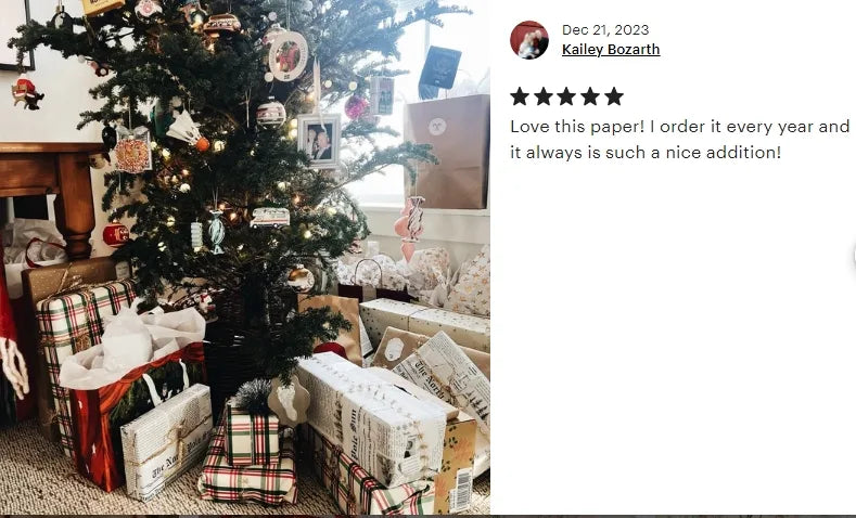 The North Pole Sun review on Etsy