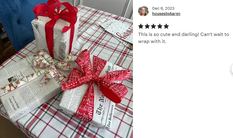 The North Pole Sun review on Etsy
