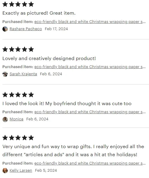 The North Pole Sun review on Etsy